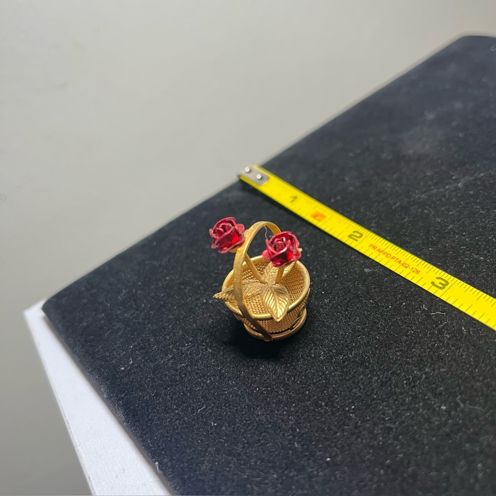 Mini Flower Basket Jewelry